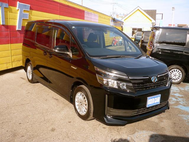 ヴォクシー ハイブリッドＸ　純正ＳＤナビ　フルセグＴＶ　バックカメラ　ＣＤ＆ＤＶＤ　Ｂｌｕｅｔｏｏｔｈ電話＆音楽　ＥＴＣ　ドラレコ　スマートキー　純正フリップダウンモニター　片側パワースライドドア　ＬＥＤヘッドライト（3枚目）