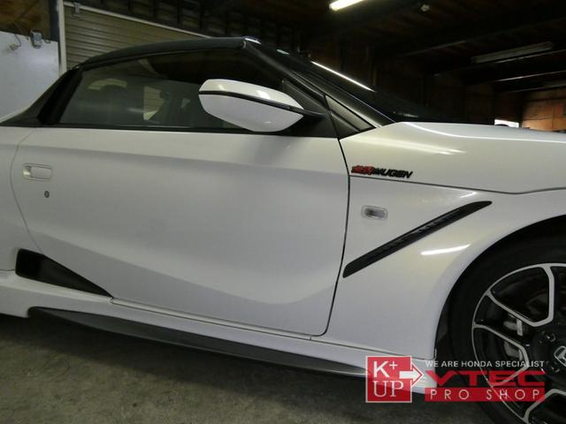 Ｓ６６０ α　無限エアロ　ＢＬＩＴＺ車高調　柿本マフラー　記録簿　センターディスプレイ　バックカメラ　ＥＴＣ　前後ドラレコ　禁煙車　６ＭＴ　チタンノブ　社外リアスポイラー　後期αアルミ　クルコン（55枚目）