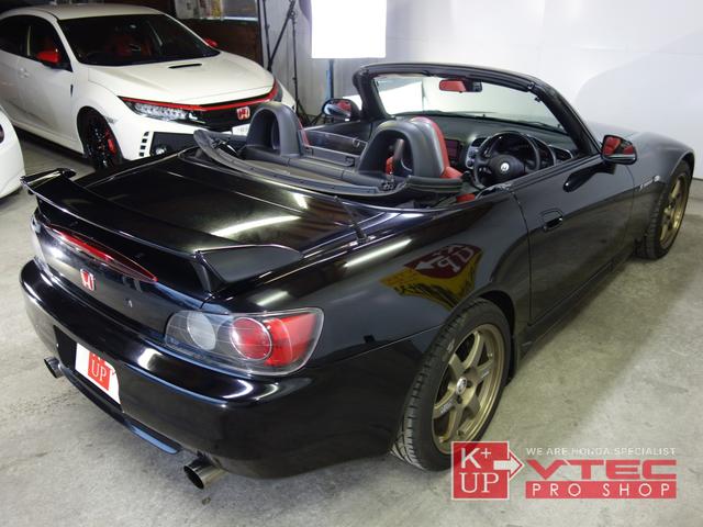 ホンダ s2000 ベースグレード 中期型 モデューロエアロ モデューロマフラー モデューロサスキット rays17インチaw 赤レザーシート 中古車検索 くるまのニュース