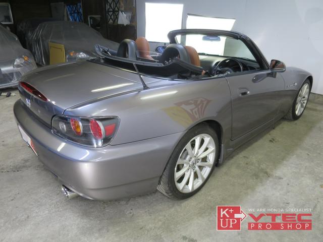 Ｓ２０００ ベースグレード　ブラウン内装　禁煙車　純正オーディオ　ｍｏｄｕｌｏサイドストレーキ　ＨＫＳ車高調　キーレス　ＥＴＣ　純正１７インチアルミ　ＡＰ２前期（44枚目）