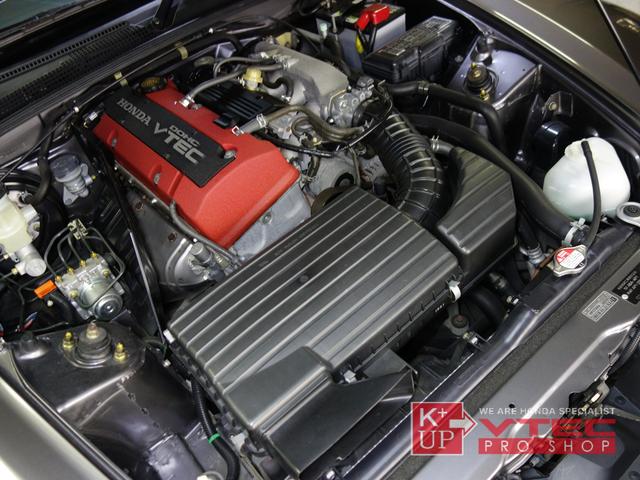 Ｓ２０００ ベースグレード　２Ｌ後期最終型　無限Ｆスポイラー　無限リアウィング　無限ロールバー　無限リアバルクヘッド　赤黒内装　赤黒レザーシート　禁煙車　純正ＣＤ／ＭＤ　ＥＴＣ　記録簿　前後キャリパー交換歴あり（20枚目）