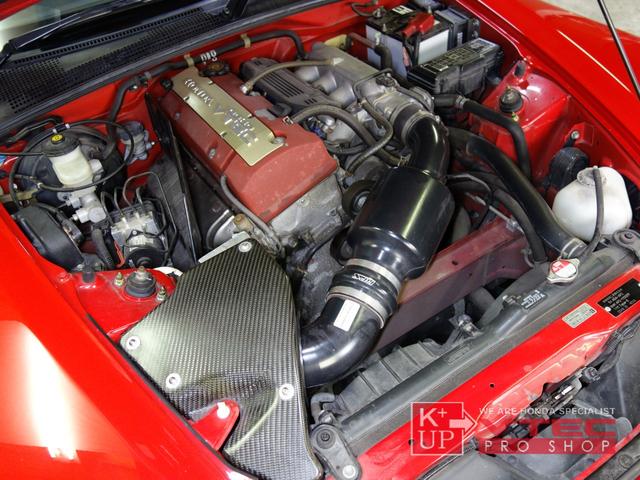 Ｓ２０００ タイプＳ　後期最終型　ＡＳＭワイドボディ　無限マフラー　タイプＳ専用シート　禁煙車　社外オーディオ・ＵＳＢ・Ｂｌｕｅｔｏｏｔｈ接続可　ＶＳＡ　プロドライブ１７インチＡＷ　社外ダウンサス　キーレス（21枚目）