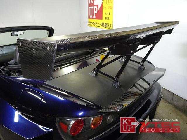 Ｓ２０００ ベースグレード　後期型　Ｊ’ｓワイドボディＫＩＴ　ＴＹＰＥ－ＧＴ　専用フルチタンマフラー　ＲＡＹＳ１８インチＲＥ３０ＣＳＩＩ　つちのこインテークシステム　ＡＲＶＯＵ車高調　フルバケットシート　クラッチＯＨ歴あり（60枚目）