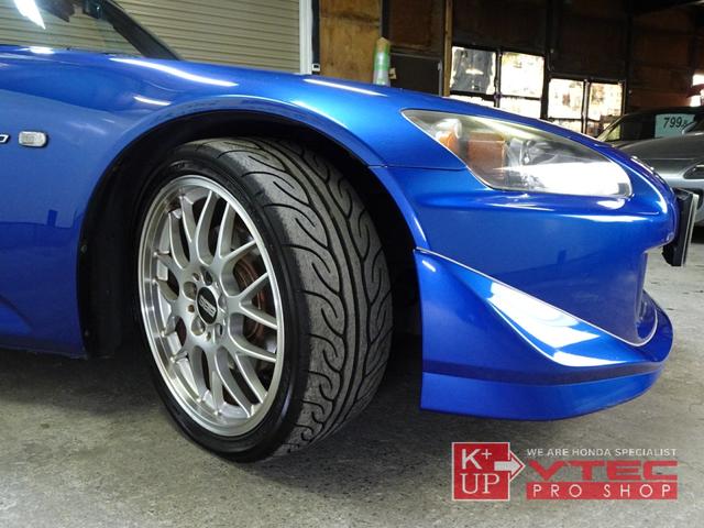 Ｓ２０００ ベースグレード　タイプＳ用フロントスポイラー　ブラウンレザーシート　禁煙車　純正青幌Ｒ３／５新品交換　ＢＢＳ１８インチＡＷ　キーレス　ＥＴＣ　ドラレコ　記録簿　ＡＰ２前期（54枚目）