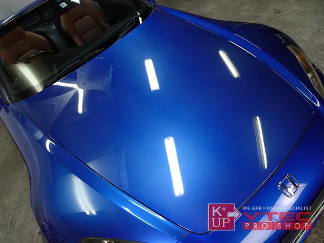 Ｓ２０００ ベースグレード　タイプＳ用フロントスポイラー　ブラウンレザーシート　禁煙車　純正青幌Ｒ３／５新品交換　ＢＢＳ１８インチＡＷ　キーレス　ＥＴＣ　ドラレコ　記録簿　ＡＰ２前期（70枚目）