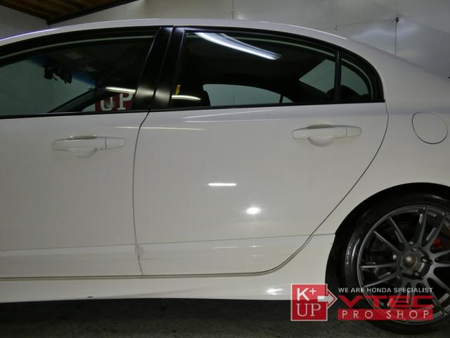 シビック タイプR 後期型 社外ナビ フルセグ Bluetooth接続可 ETC ドラレコ FEEL’Sマフラー RAYS18インチアルミ モデューロサスキット 黒内装 禁煙車(46枚目)