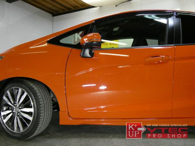 フィット RS 6MT 無限Fグリル・Fスポイラー・Rアンダー 純正ナビ バックカメラ ETC TV Bluetooth接続可 TEIN車高調・EDFC CTBA(27枚目)