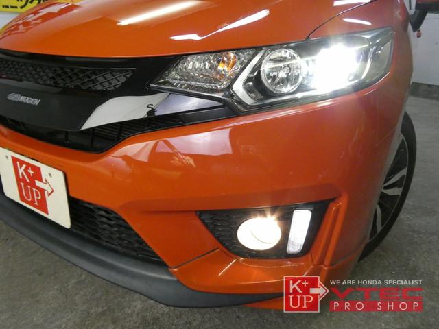 フィット RS 6MT 無限Fグリル・Fスポイラー・Rアンダー 純正ナビ バックカメラ ETC TV Bluetooth接続可 TEIN車高調・EDFC CTBA(44枚目)