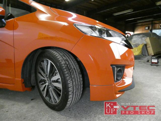 フィット RS 6MT 無限Fグリル・Fスポイラー・Rアンダー 純正ナビ バックカメラ ETC TV Bluetooth接続可 TEIN車高調・EDFC CTBA(66枚目)