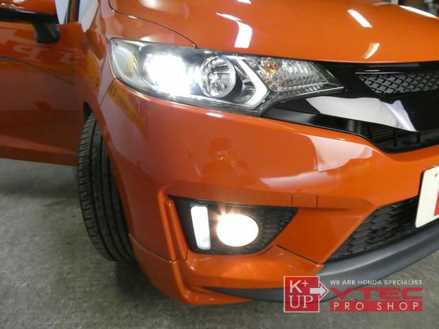 フィット RS 6MT 無限Fグリル・Fスポイラー・Rアンダー 純正ナビ バックカメラ ETC TV Bluetooth接続可 TEIN車高調・EDFC CTBA(67枚目)