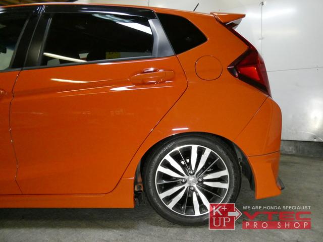 フィット RS 6MT 無限Fグリル・Fスポイラー・Rアンダー 純正ナビ バックカメラ ETC TV Bluetooth接続可 TEIN車高調・EDFC CTBA(80枚目)