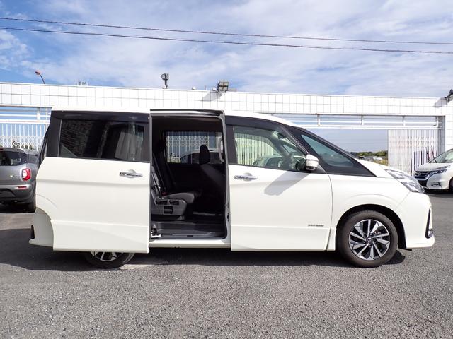 セレナ ハイウェイスターV 後期型 純正10インチメモリーナビ フルセグTV Bluetooth フリップダウンモニター 全方位カメラ 両側自動ドア インテリキー オートAC クルコン プロパイロット LEDライト 純正アルミ(5枚目)