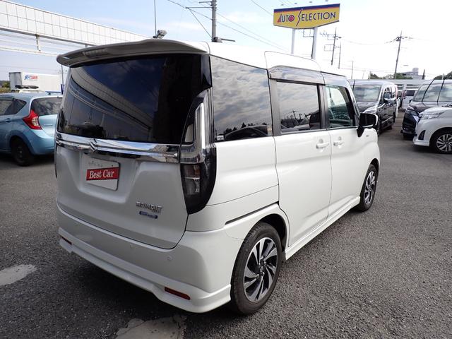 ソリオバンディット ハイブリッドＭＶ　純正ナビＴＶ　Ｂｌｕｅｔｏｏｔｈ　全方位カメラ　両側自動ドア　ＥＴＣ　スマートキー　オートＡＣ　クルコン　シートヒーター　ＤカメラＢサポート　ＬＥＤライト　フォグ　純正アルミ（5枚目）