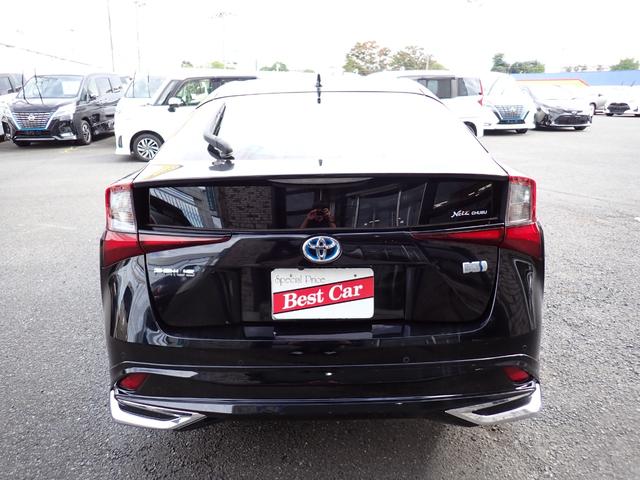 プリウス Ｓツーリングセレクション　後期型　フルエアロ　純正メモリーナビＴＶ　Ｂｌｕｅｔｏｏｔｈ　Ｂカメラ　ＥＴＣ　スマートキー　オートＡＣ　クルコン　トヨタセーフティーセンス　ＬＥＤライト　純正ＡＷ（4枚目）