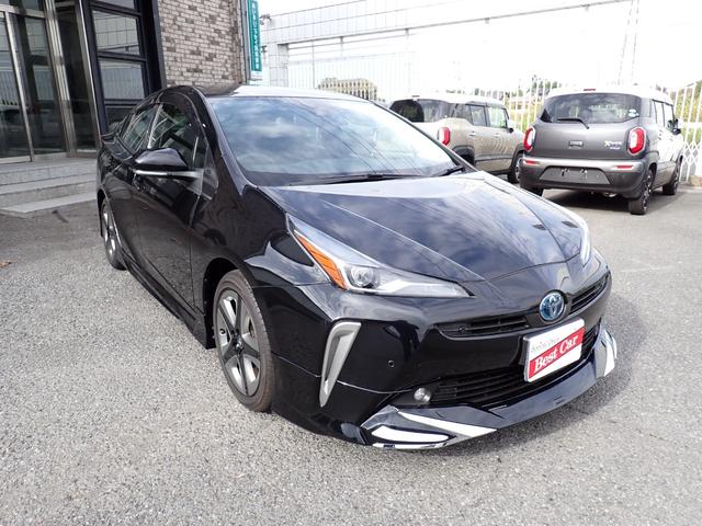 プリウス Ｓツーリングセレクション　後期型　フルエアロ　純正メモリーナビＴＶ　Ｂｌｕｅｔｏｏｔｈ　Ｂカメラ　ＥＴＣ　スマートキー　オートＡＣ　クルコン　トヨタセーフティーセンス　ＬＥＤライト　純正ＡＷ（7枚目）