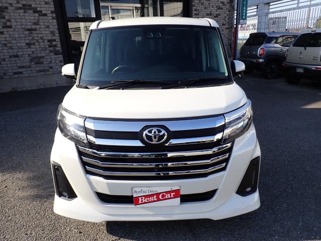 ルーミー カスタムG-T 後期型 純正メモリーナビTV Bluetooth 全方位カメラ 両側自動ドア スマートキー オートAC クルコン シートヒーター スマートアシストIII LEDライト フォグ 純正AW(2枚目)