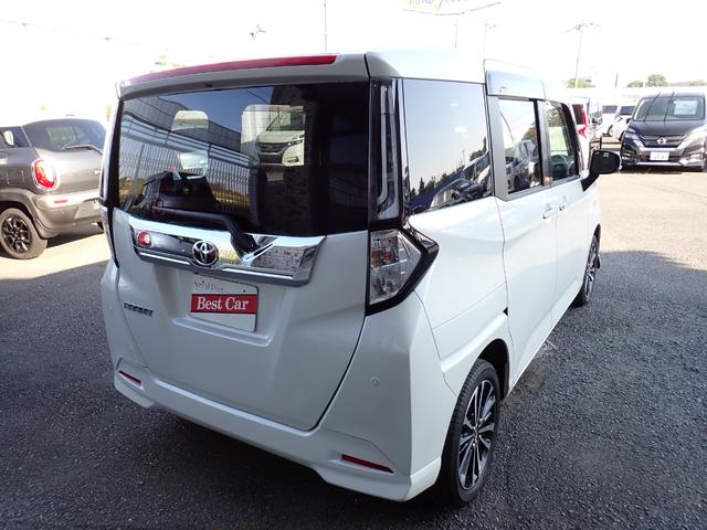 ルーミー カスタムG-T 後期型 純正メモリーナビTV Bluetooth 全方位カメラ 両側自動ドア スマートキー オートAC クルコン シートヒーター スマートアシストIII LEDライト フォグ 純正AW(5枚目)