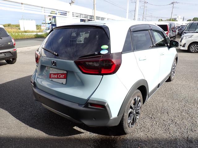 フィット e:HEVクロスター 純正9インチメモリーナビ フルセグTV Bluetooth Bカメラ ETC スマートキー オートエアコン クルコン ホンダセンシング LEDライト 純正アルミ(5枚目)