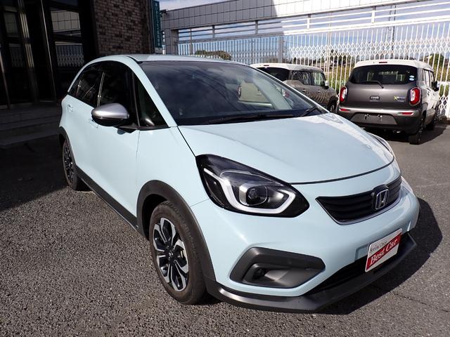 フィット e:HEVクロスター 純正9インチメモリーナビ フルセグTV Bluetooth Bカメラ ETC スマートキー オートエアコン クルコン ホンダセンシング LEDライト 純正アルミ(7枚目)