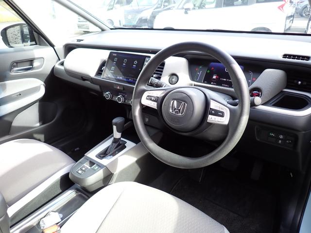 フィット e:HEVクロスター 純正9インチメモリーナビ フルセグTV Bluetooth Bカメラ ETC スマートキー オートエアコン クルコン ホンダセンシング LEDライト 純正アルミ(12枚目)