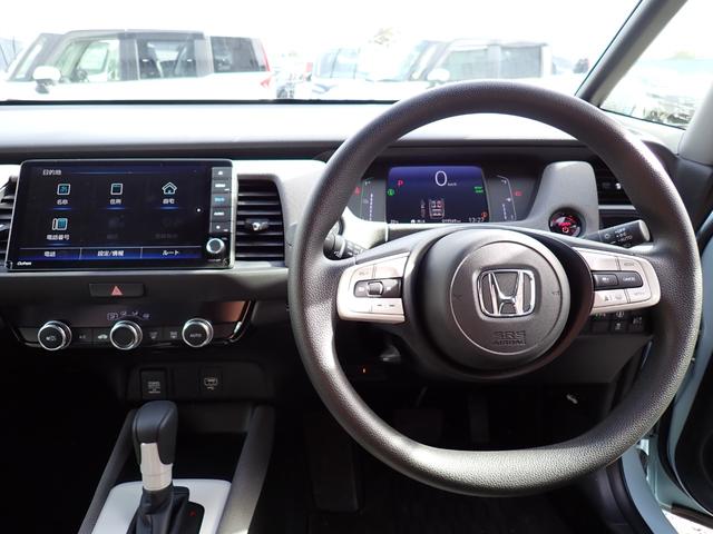 フィット e:HEVクロスター 純正9インチメモリーナビ フルセグTV Bluetooth Bカメラ ETC スマートキー オートエアコン クルコン ホンダセンシング LEDライト 純正アルミ(16枚目)