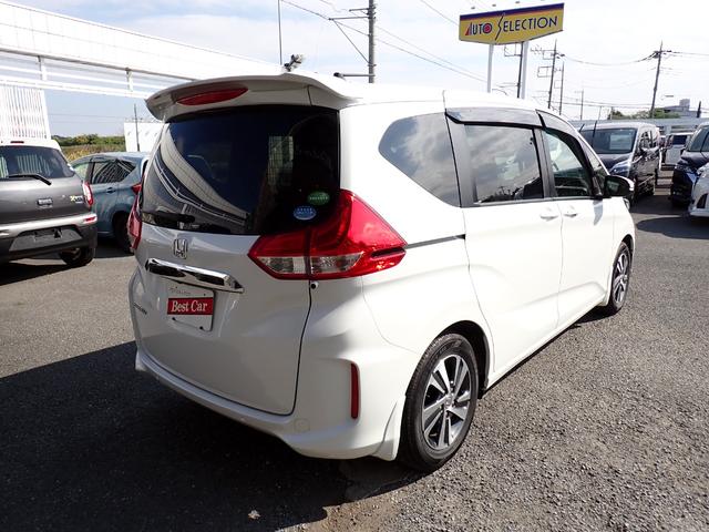 フリード G・ホンダセンシング 後期型 メモリーナビ Bluetooth ETC 両側自動ドア ホンダセンシング Sパッケージ スマートキー オートAC クルコン LEDライト 純正アルミ 7人乗り(5枚目)