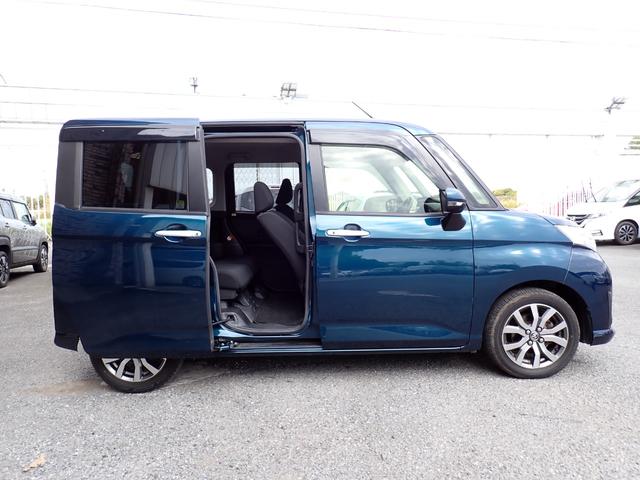 ルーミー カスタムG-T 純正メモリーナビTV Bluetooth Bカメラ 両側自動ドア スマートキー オートAC クルコン シートヒーター スマートアシストII LEDライト フォグ 純正アルミ(6枚目)