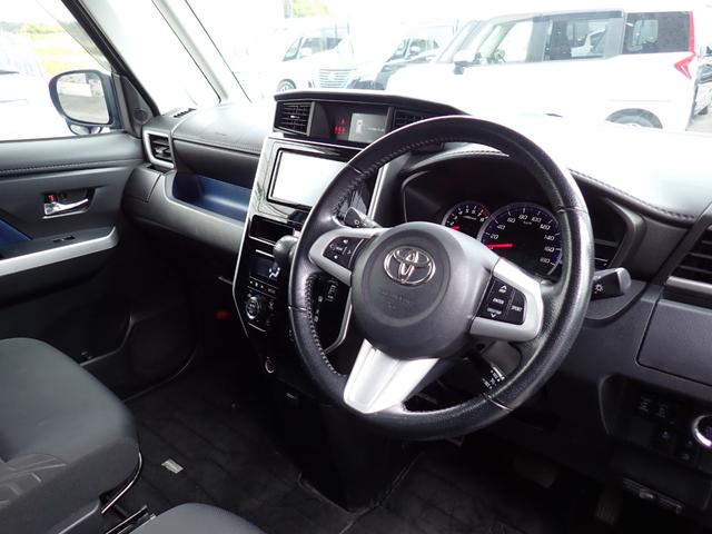 ルーミー カスタムG-T 純正メモリーナビTV Bluetooth Bカメラ 両側自動ドア スマートキー オートAC クルコン シートヒーター スマートアシストII LEDライト フォグ 純正アルミ(12枚目)