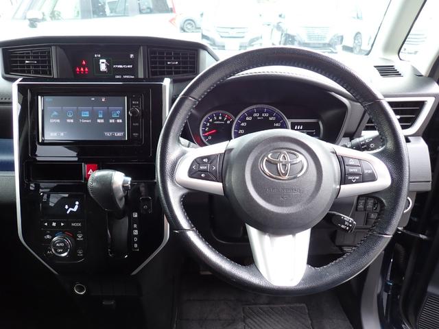 ルーミー カスタムG-T 純正メモリーナビTV Bluetooth Bカメラ 両側自動ドア スマートキー オートAC クルコン シートヒーター スマートアシストII LEDライト フォグ 純正アルミ(16枚目)