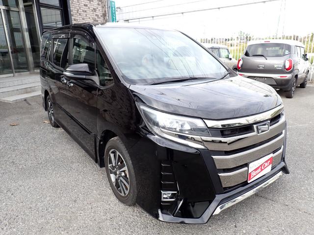 ノア Si ダブルバイビー 後期型 純正9インチメモリーナビTV Bluetooth フリップダウンM ETC 両側自動ドア スマートキー クルコン トヨタセーフティーセンス LEDライト 純正アルミ 7人乗り(7枚目)