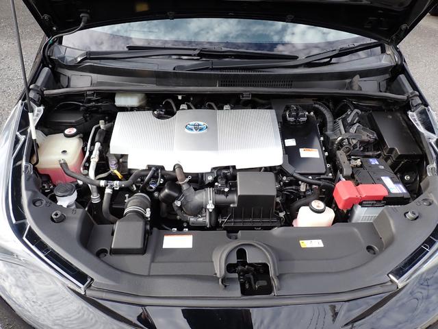 プリウス Ｓセーフティプラス　フルエアロ　純正メモリーナビ　フルセグＴＶ　Ｂｌｕｅｔｏｏｔｈ　Ｂカメラ　ＥＴＣ　スマートキー　オートＡＣ　クルコン　トヨタセーフティーセンス　コーナーセンサー　ＬＥＤライト　純正ＡＷ（11枚目）