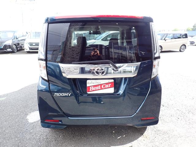 ルーミー カスタムG-T 後期型 社外メモリーナビ フルセグTV Bluetooth Bカメラ 両側自動ドア スマートキー オートAC クルコン シートヒーター スマートアシストIII LEDライト フォグ 純正AW(4枚目)