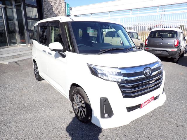 ルーミー カスタムＧ　後期型　純正メモリーナビＴＶ　Ｂｌｕｅｔｏｏｔｈ　全方位カメラ　ＥＴＣ　両側自動ドア　スマートキー　オートＡＣ　クルコン　スマートアシストＩＩＩ　シートヒーター　ＬＥＤライト　フォグ　純正ＡＷ（7枚目）