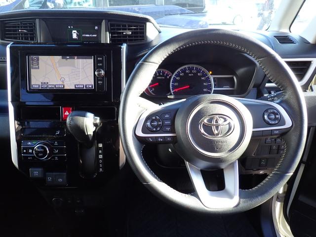 ルーミー カスタムＧ　後期型　純正メモリーナビＴＶ　Ｂｌｕｅｔｏｏｔｈ　全方位カメラ　ＥＴＣ　両側自動ドア　スマートキー　オートＡＣ　クルコン　スマートアシストＩＩＩ　シートヒーター　ＬＥＤライト　フォグ　純正ＡＷ（16枚目）