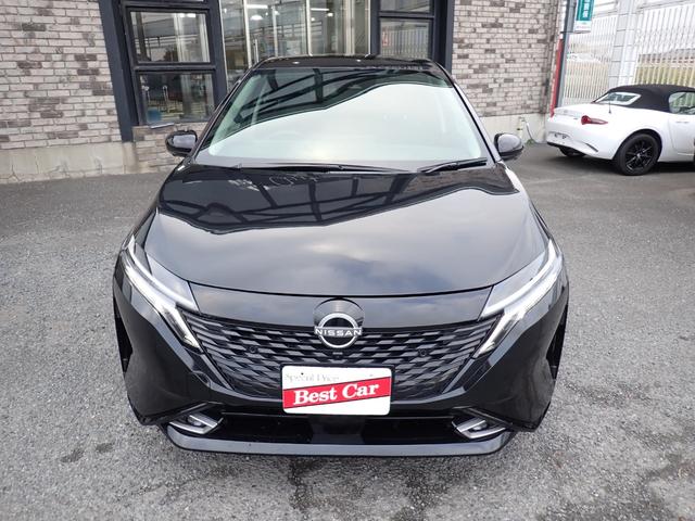 オーラ G レザーエディション 純正9インチメモリーナビTV Bluetooth ETC インテリキー 全方位カメラ オートAC エマージェンシーブレーキ レザーシート LEDライト フォグ 純正アルミ(2枚目)