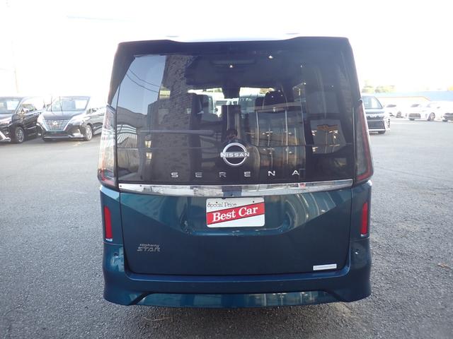 セレナ ハイウェイスターＶ　現行型　純正１２．３インチメモリーナビ　フリップダウンモニター　プロパイロット　両側自動ドア　フルセグＴＶ　Ｂｌｕｅｔｏｏｔｈ　全方位カメラ　インテリキー　クルコン　ＬＥＤライト　フォグ　純正アルミ（4枚目）