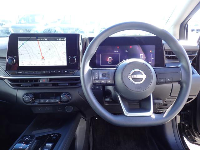 ノート X 現行型 純正9インチメモリーナビ フルセグTV Bluetooth 全方位カメラ ETC インテリキー オートAC エマージェンシーブレーキ LEDライト(14枚目)