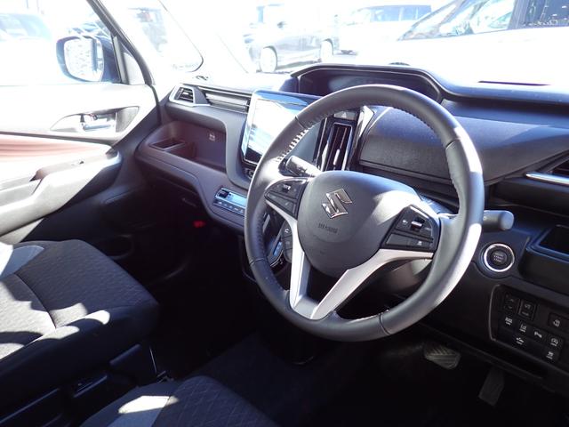 ソリオバンディット ハイブリッドＭＶ　純正９インチメモリーナビ　フルセグＴＶ　Ｂｌｕｅｔｏｏｔｈ　ＥＴＣ　両側自動ドア　スマートキー　オートＡＣ　クルコン　シートヒーター　ＤカメラＢサポート　ＬＥＤライト　フォグ　純正アルミ（11枚目）