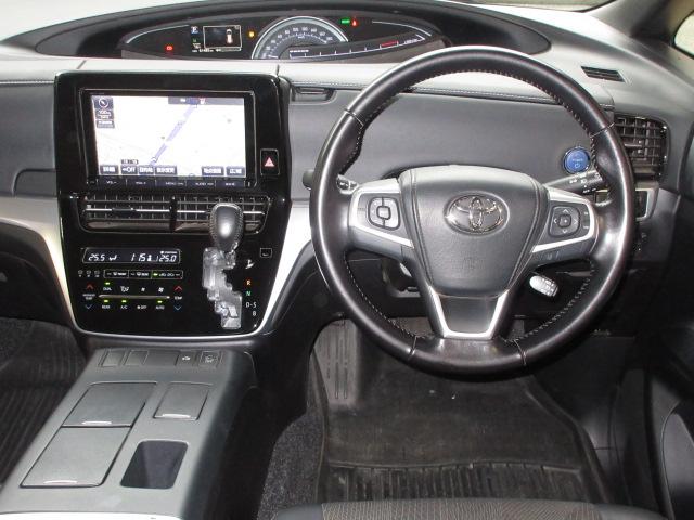 エスティマハイブリッド アエラス　プレミアム　最終型純正９型ナビ／１１型フリップ両電動ドラレコ半革電動シートＡＵＴＯ付ＬＥＤ／デイライトＡＣ１００Ｖ／１５００Ｗ純正１７ＡＷ（35枚目）