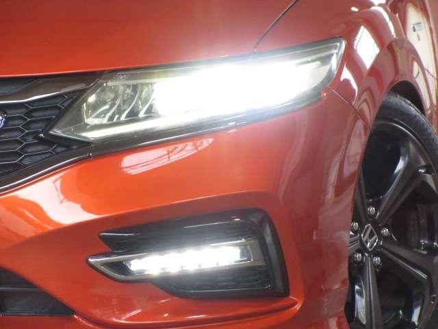 ジェイド ハイブリッドＲＳ・ホンダセンシング　後期純正ナビ地デジＢカメラ半革シートＢＬＩＴＺ車高調ＡＵＴＯ付ＬＥＤ／フォグ／デイライト純正１８ＡＷ（22枚目）