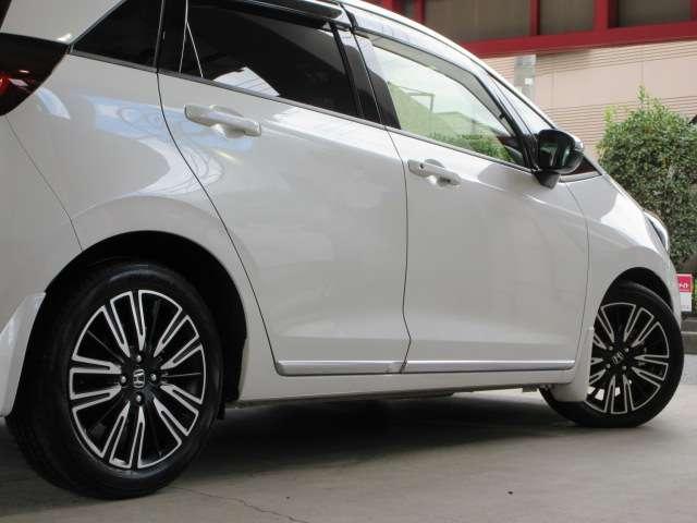 フィット e:HEVリュクス 純正9型ナビ地デジBカメラ前後ドラレコ茶半革電動暖シートHONDAセンシングCMBS/LKAS/追従クルーズ純正16AW(30枚目)