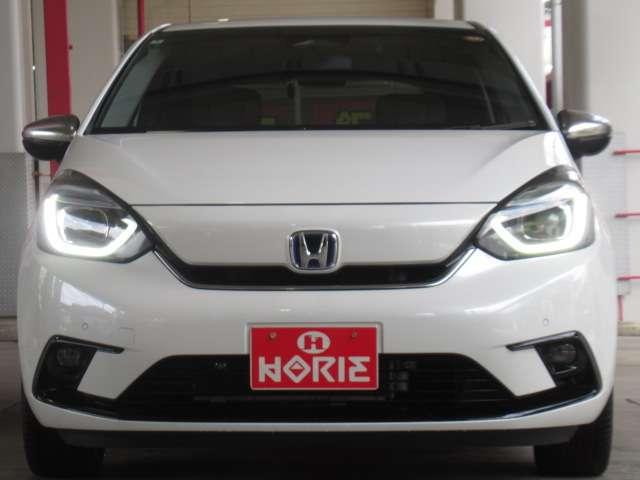 フィット e:HEVリュクス 純正9型ナビ地デジBカメラ前後ドラレコ茶半革電動暖シートHONDAセンシングCMBS/LKAS/追従クルーズ純正16AW(75枚目)