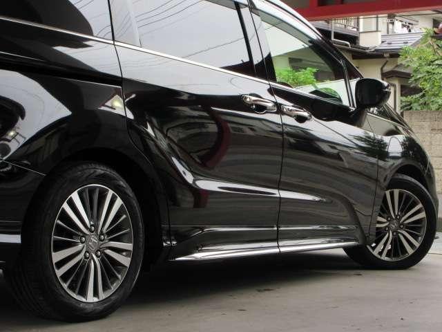 オデッセイ アブソルート・EXホンダセンシング 純正9型ナビ地デジBカメラHONDAセンシングCMBS/LKAS/BSM/誤発進制御/追従クルーズ両側電動ドア黒半革電動暖シート純正17AW(33枚目)