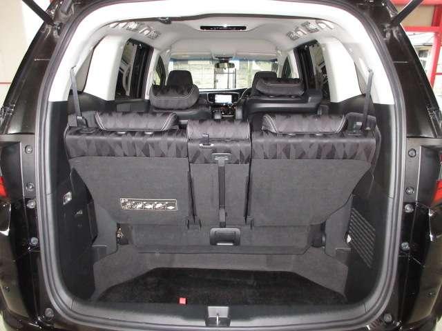 オデッセイ アブソルート・EXホンダセンシング 純正9型ナビ地デジBカメラHONDAセンシングCMBS/LKAS/BSM/誤発進制御/追従クルーズ両側電動ドア黒半革電動暖シート純正17AW(42枚目)