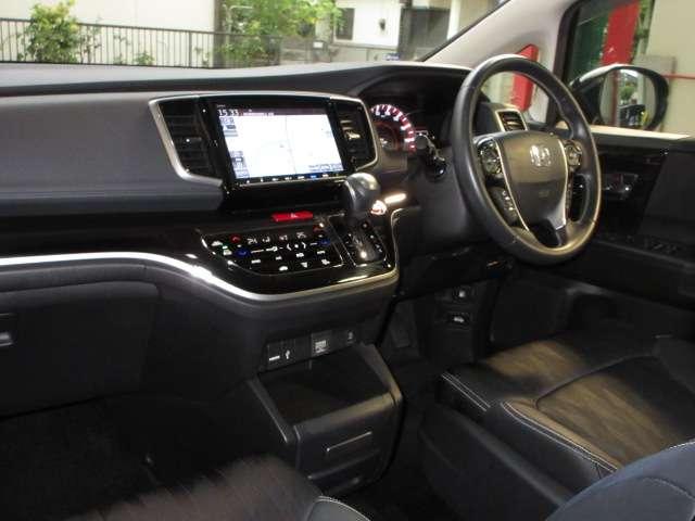 オデッセイ アブソルート・EXホンダセンシング 純正9型ナビ地デジBカメラHONDAセンシングCMBS/LKAS/BSM/誤発進制御/追従クルーズ両側電動ドア黒半革電動暖シート純正17AW(49枚目)