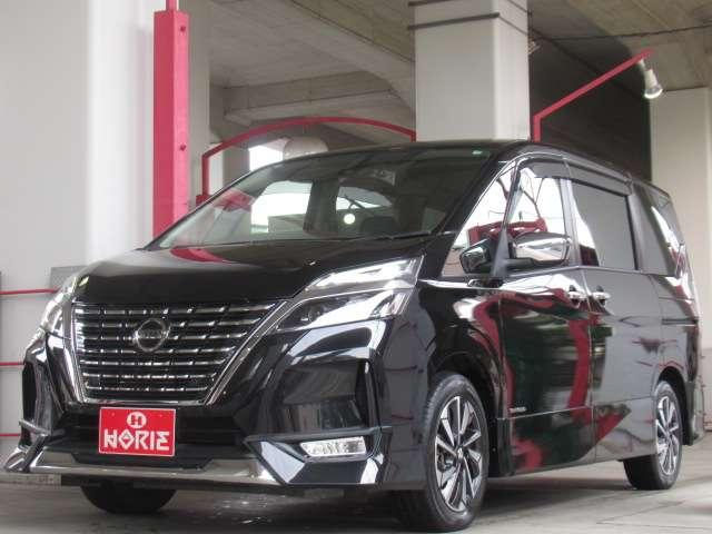 セレナ ハイウェイスターＧ　寒冷地１オナ純正１０型ナビ地デジＢカメラＰパイロット／Ｅブレ／ＬＤＰ／ＢＳＩ／ＲＣＴＡ／誤発進制御／追従クルーズ両側電動ドアＯＰエアロ純正１６ＡＷ（78枚目）