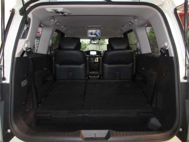 エルグランド 350ハイウェイスタープレミアム メーカーOPナビ/後席Rエンター地デジ全周囲カメラ黒本革電動暖シート両側電動/RゲートEブレーキ/誤発進制御/追従クルーズ純正18AW(47枚目)