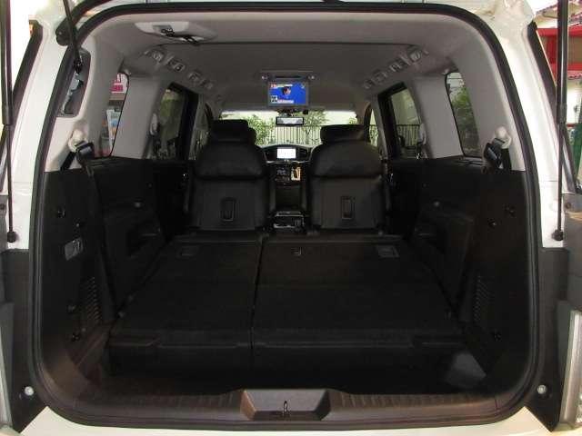 エルグランド 350ハイウェイスタープレミアム メーカーOPナビ/後席Rエンター地デジ全周囲カメラ黒本革電動暖シート両側電動/RゲートEブレーキ/誤発進制御/追従クルーズ純正18AW(48枚目)