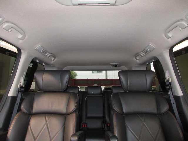 エルグランド 350ハイウェイスタープレミアム メーカーOPナビ/後席Rエンター地デジ全周囲カメラ黒本革電動暖シート両側電動/RゲートEブレーキ/誤発進制御/追従クルーズ純正18AW(57枚目)