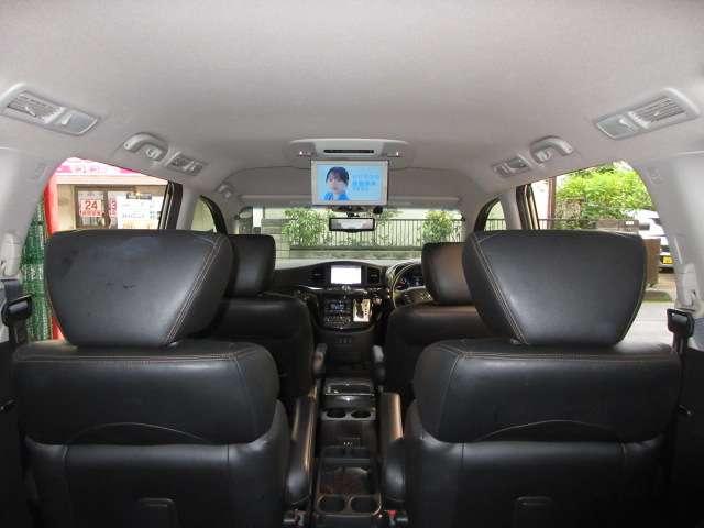 エルグランド 350ハイウェイスタープレミアム メーカーOPナビ/後席Rエンター地デジ全周囲カメラ黒本革電動暖シート両側電動/RゲートEブレーキ/誤発進制御/追従クルーズ純正18AW(58枚目)